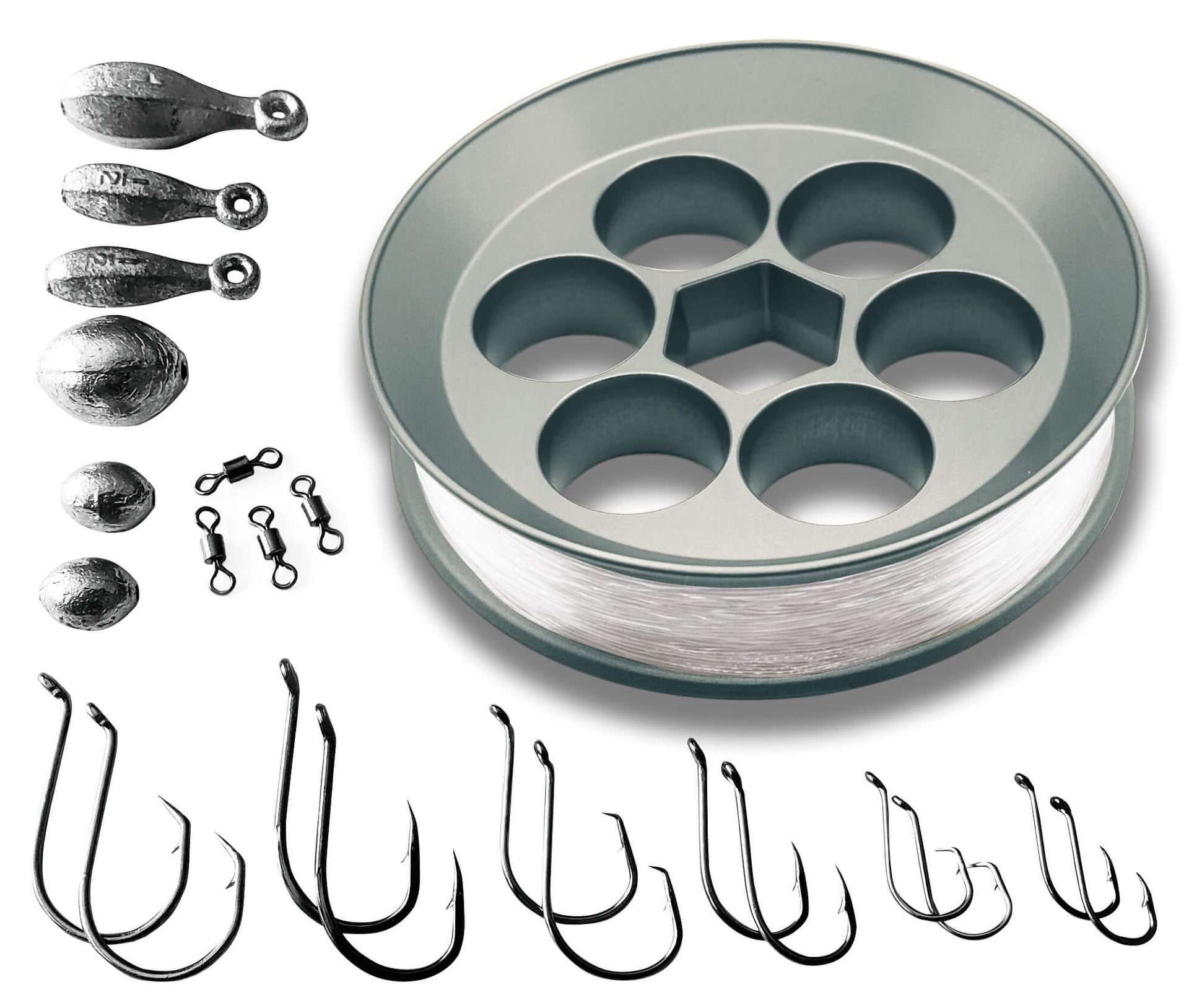 YOYITO Aluminum Handline Fishing Reel Kit – Bonefish